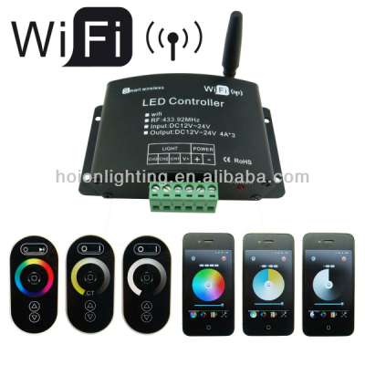 2014 New RGB LED WIFI controller controlled by Android or IOS system