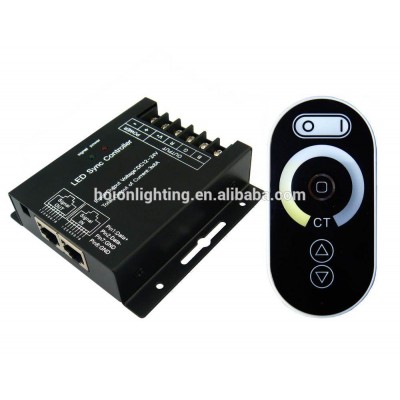 Amazing design DUAL white led controller,led strip dimmer ,programmable led light dimmerDC12-24V ce rohs WARRANTY