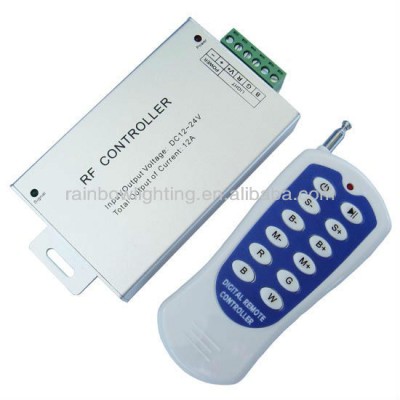 12-24V DC 12A Wireless RF LED Controller Manual For RGB Strip Light,CE RoHS,EMC,LVD, Warranty