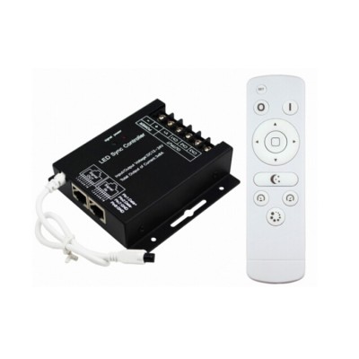 New product 2ch*8A IR color temperature led controller led dual white controller led dimmer controller ce rohs warranty